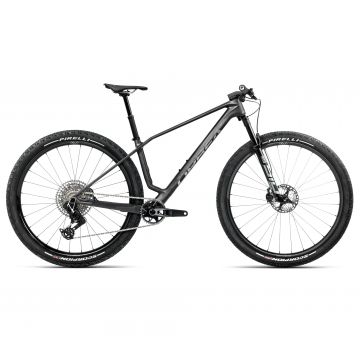 Bicicletă MTB XC hardtail Orbea ALMA M-TEAM AXS - Diamond carbon view (matt)