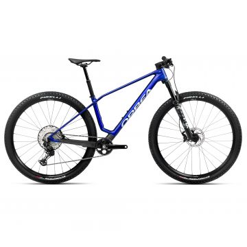 Bicicletă MTB XC hardtail Orbea ALMA M20 - Cobalt Blue (Gloss) | Carbon Raw (Matt)