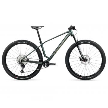 Bicicletă MTB XC hardtail Orbea ALMA M30 - Seaweed Carbon View (Matt | Gloss)