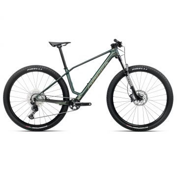 Bicicletă MTB XC hardtail Orbea ALMA M50 - Seaweed Carbon View (Matt | Gloss)