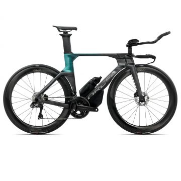 Bicicletă șosea triatlon Orbea ORDU M20iLTD - Diamond Carbon View (Matt) | Evasion Green (Gloss)