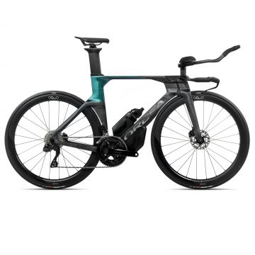 Bicicletă șosea triatlon Orbea ORDU M30iLTD - Diamond Carbon View (Matt) | Evasion Green (Gloss)