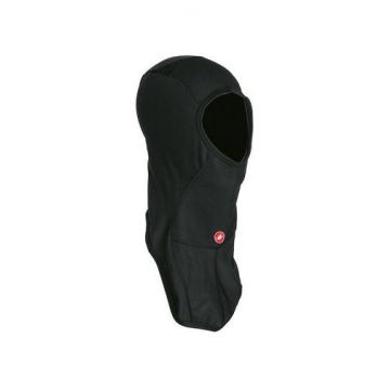 Cagula ciclism din Windstopper Castelli WS Balaclava, Negru