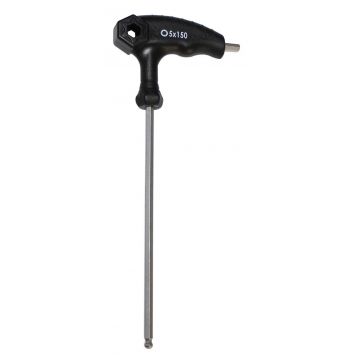 Cheie Force hexagonala cu maner T 5mm, cu capat rotund