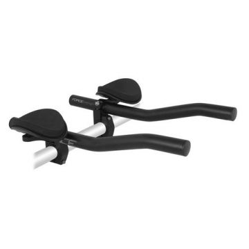 Extensie ghidon Force Flat aluminiu, Negru