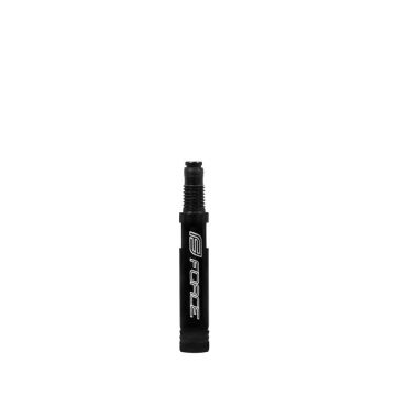 Extensie valva Presta Force Al 28 mm, Negru