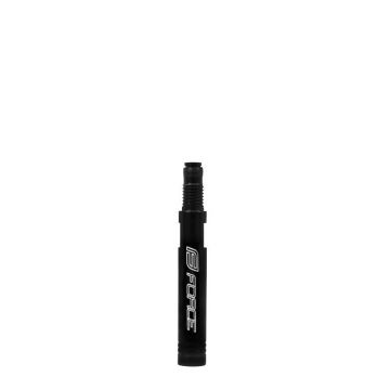 Extensie valva Presta Force Al 31 mm, Negru