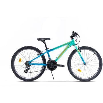 PEGAS Bicicleta MTB Copii Pegas Mini Drumet 24'' Turcoaz Bleu PEGAS Bicicleta MTB Copii Pegas Mini Drumet 24'' Turcoaz Bleu