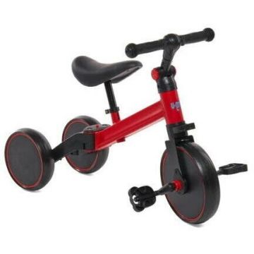 PEGAS Tricicleta copii Pegas, 2 in 1, rosu PEGAS Tricicleta copii Pegas, 2 in 1, rosu