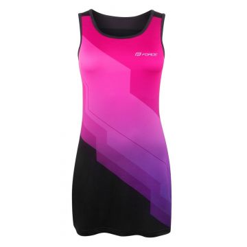 Rochie sport Force Abby, S, Roz/Negru
