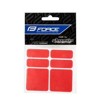 Set sticker Force Reflekton 6 buc, Rosu