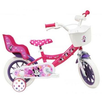 Bicicleta copii 3-5 ani, 12 inch, Minnie Cutest, Denver 21115MNC12