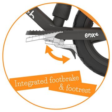 Bicicleta copii fara pedale Chillafish BMXie 02 Ginger cu suport pentru picioare si frana integrata, varsta 2-5 ani, scaun reglabil de la 32 la 39 cm, anvelopele RubberSkin Bicicleta copii fara pedale Chillafish BMXie 02 Ginger cu suport pentru picioare si frana integrata, varsta 2-5 ani, scaun reglabil de la 32 la 39 cm, anvelopele RubberSkin