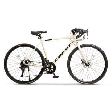 Bicicleta CursieraCyclocross Carpat Adv C28320RG CremNegru, roti 28 inch, aluminiu 16 viteze, echipare A3-LTW00, frane disc, cabluri integrate Bicicleta CursieraCyclocross Carpat Adv C28320RG CremNegru, roti 28 inch, aluminiu 16 viteze, echipare A3-LTW00, frane disc, cabluri integrate