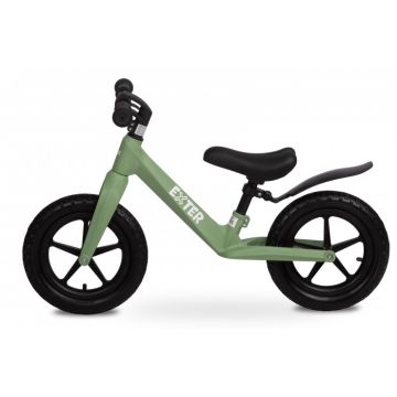 Bicicleta de echilibru fara pedale pentru copii Toyz Exter Green,Roti gonflabile,Sa confortabila din piele cu inaltime reglabila,Protectie noroi,Manere antiderapante,De la 3ani sau maxim 30kg Bicicleta de echilibru fara pedale pentru copii Toyz Exter Green,Roti gonflabile,Sa confortabila din piele cu inaltime reglabila,Protectie noroi,Manere antiderapante,De la 3ani sau maxim 30kg