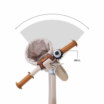 Bicicleta de echilibru Kinderkraft Rapid 2 Bizuu Beige, cadru din aliaj de magneziu, scaun reglabil, clopotel si cos pentru jucarii Bicicleta de echilibru Kinderkraft Rapid 2 Bizuu Beige, cadru din aliaj de magneziu, scaun reglabil, clopotel si cos pentru jucarii