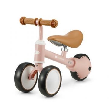 Bicicleta Echilibru Kinderkraft Cutie FUZZY PEACH, greutate maxima suportata 15 Kg