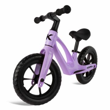 Bicicleta fara pedale, cadru magneziu, roti EVA, Kidwell Vito Violet Bicicleta fara pedale, cadru magneziu, roti EVA, Kidwell Vito Violet