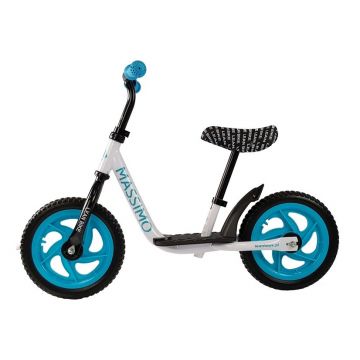 Bicicleta fara pedale Malipen Massimo alb- albastru 12 inch, roti Eva, sa reglabila din piele ecologica, ghidon reglabil, greutate admisa 30 kg Bicicleta fara pedale Malipen Massimo alb- albastru 12 inch, roti Eva, sa reglabila din piele ecologica, ghidon reglabil, greutate admisa 30 kg