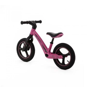 Bicicleta fara pedale pentru copii, Adamex Rocket, cu roti gonflabile din cauciuc 12 inch, sezutul moale reglabil pe inaltime, sarcina maxima admisa 25 kg, omologata EN71, Pink Me Bicicleta fara pedale pentru copii, Adamex Rocket, cu roti gonflabile din cauciuc 12 inch, sezutul moale reglabil pe inaltime, sarcina maxima admisa 25 kg, omologata EN71, Pink Me