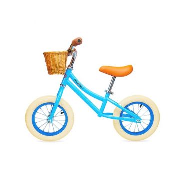 Bicicleta fara pedale pentru copii, Maawo, roti de 12 inch cu spite si anvelope pneumatice, cadru din aliaj de magneziu, design ergonomic, Saua si ghidonul reglabile, sarcina maxima 30 kg, Cos impletit din rachita, Blue Urban Bicicleta fara pedale pentru copii, Maawo, roti de 12 inch cu spite si anvelope pneumatice, cadru din aliaj de magneziu, design ergonomic, Saua si ghidonul reglabile, sarcina maxima 30 kg, Cos impletit din rachita, Blue Urban