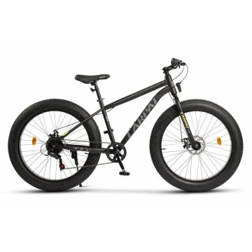 Bicicleta Fat Bike Carpat Aventus C26217A NegruGriVerde, roti 26 inch, inaltime utilizator 150-195 cm, greutate suportata 120 kg Bicicleta Fat Bike Carpat Aventus C26217A NegruGriVerde, roti 26 inch, inaltime utilizator 150-195 cm, greutate suportata 120 kg