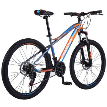 Bicicleta mountain bike 26, cadru otel, 21 viteze, schimbator shimano, suspensii pe furca, frana disc, phoenix Bicicleta mountain bike 26, cadru otel, 21 viteze, schimbator shimano, suspensii pe furca, frana disc, phoenix