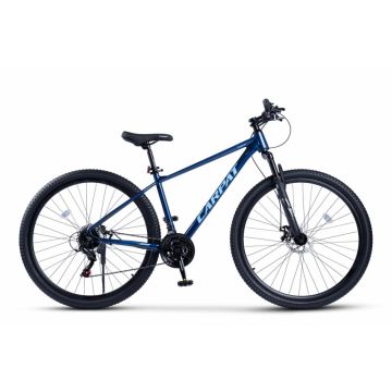 Bicicleta MTB Carpat Tanker C29312B Albastru roti 29 inch, 21 viteze, frana pe disc, inaltime utilizator 175-190 cm, greutate suportata 120 kg Bicicleta MTB Carpat Tanker C29312B Albastru roti 29 inch, 21 viteze, frana pe disc, inaltime utilizator 175-190 cm, greutate suportata 120 kg