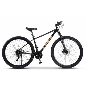 Bicicleta MTB Carpat Tanker C29312B NegruGalben, roti 29 inch, 21 viteze, frana pe disc, inaltime utilizator 175-190 cm, greutate suportata 120 kg Bicicleta MTB Carpat Tanker C29312B NegruGalben, roti 29 inch, 21 viteze, frana pe disc, inaltime utilizator 175-190 cm, greutate suportata 120 kg