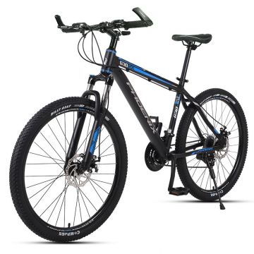 Bicicleta mtb de 26 inch, 21 viteze shimano, jante aluminiu, frane disc, phoenix, negru-albastru Bicicleta mtb de 26 inch, 21 viteze shimano, jante aluminiu, frane disc, phoenix, negru-albastru