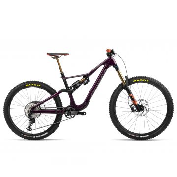 Bicicletă MTB Enduro full suspension Orbea RALLON M-TEAM - Metallic Mulberry (Gloss) | Black (Matt)