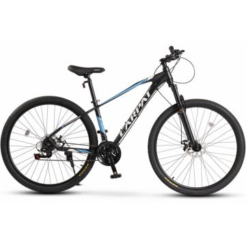 Bicicleta MTB-HT Carpat Ian 2.9 C2959G NegruAlbAlbastru, roti 29 inch, 21 viteze, inaltime utilizator 170-195 cm, greutate suportata 120 kg Bicicleta MTB-HT Carpat Ian 2.9 C2959G NegruAlbAlbastru, roti 29 inch, 21 viteze, inaltime utilizator 170-195 cm, greutate suportata 120 kg