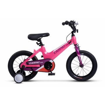 Bicicleta pentru copii Carpat Pro C14122B RozFucsia, roti 14 inch, inaltime utilizator 75-100 cm, greutate suportata 50 kg Bicicleta pentru copii Carpat Pro C14122B RozFucsia, roti 14 inch, inaltime utilizator 75-100 cm, greutate suportata 50 kg