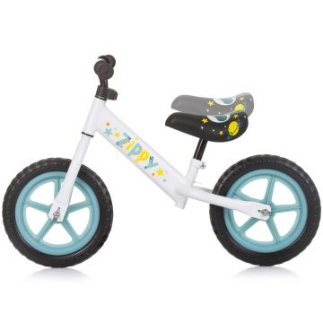 Bicicleta pentru copii Chipolino Zippy Blue fara pedale, scaun reglabil, manere antiderapante, greutate suportata 25 kg, varsta 3 ani+ Bicicleta pentru copii Chipolino Zippy Blue fara pedale, scaun reglabil, manere antiderapante, greutate suportata 25 kg, varsta 3 ani+