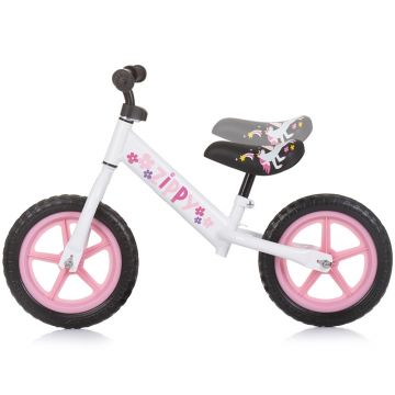Bicicleta pentru copii Chipolino Zippy Pink fara pedale, scaun reglabil, manere antiderapante, greutate suportata 25 kg, varsta 3 ani+ Bicicleta pentru copii Chipolino Zippy Pink fara pedale, scaun reglabil, manere antiderapante, greutate suportata 25 kg, varsta 3 ani+