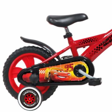 Bicicleta pentru copii Denver Disney Cars 12 inch, frana de mana pe ambele roti, claxon, aparatoare noroi fata si spate, roti cauciuc Eva Bicicleta pentru copii Denver Disney Cars 12 inch, frana de mana pe ambele roti, claxon, aparatoare noroi fata si spate, roti cauciuc Eva