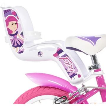 Bicicleta pentru copii Dino Bikes Fairy Roz 12 inch Bicicleta pentru copii Dino Bikes Fairy Roz 12 inch