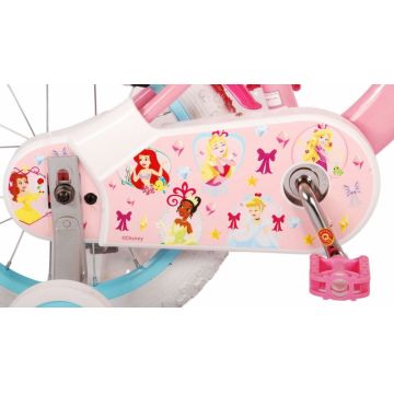 Bicicleta pentru copii EL Disney Princess 14 inch Pink ND, frana de mana pe ambele roti, scaun si ghidon reglabil, spite metalice, roti gonflabile, stopuri reflectorizante Bicicleta pentru copii EL Disney Princess 14 inch Pink ND, frana de mana pe ambele roti, scaun si ghidon reglabil, spite metalice, roti gonflabile, stopuri reflectorizante