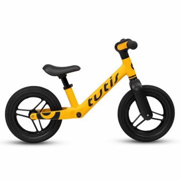Bicicleta pentru copii fara pedale Tutis Galben 12 inch cu sezut reglabil si suport picioare, recomandata copiilor cu o inaltime de 90-115 cm, scaun reglabil pe inaltime Bicicleta pentru copii fara pedale Tutis Galben 12 inch cu sezut reglabil si suport picioare, recomandata copiilor cu o inaltime de 90-115 cm, scaun reglabil pe inaltime