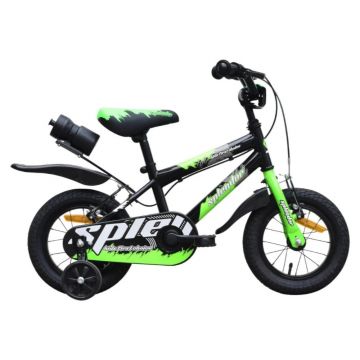 Bicicleta pentru copii Novokids SplendOr Boom Pro Edition Verde Cu bidon pentru apa, Roti 12 inch, Greutate admisa 50 kg, Cadru din otel, Roti ajutatoare detasabile, Ghidon reglabil pe inaltime Bicicleta pentru copii Novokids SplendOr Boom Pro Edition Verde Cu bidon pentru apa, Roti 12 inch, Greutate admisa 50 kg, Cadru din otel, Roti ajutatoare detasabile, Ghidon reglabil pe inaltime