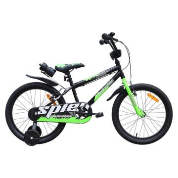 Bicicleta pentru copii Novokids SplendOr Boom PRO Edition Verde Cu bidon pentru apa, Roti 14 inch, Greutate admisa 50 kg, Cadru din otel, Roti ajutatoare detasabile, Ghidon reglabil pe inaltime Bicicleta pentru copii Novokids SplendOr Boom PRO Edition Verde Cu bidon pentru apa, Roti 14 inch, Greutate admisa 50 kg, Cadru din otel, Roti ajutatoare detasabile, Ghidon reglabil pe inaltime