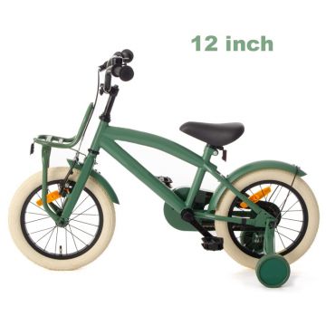 Bicicleta pentru copii Procart Verde 12 inch, roti ajutatoare detasabile, frane v-brake, scaun si ghidon reglabile Bicicleta pentru copii Procart Verde 12 inch, roti ajutatoare detasabile, frane v-brake, scaun si ghidon reglabile