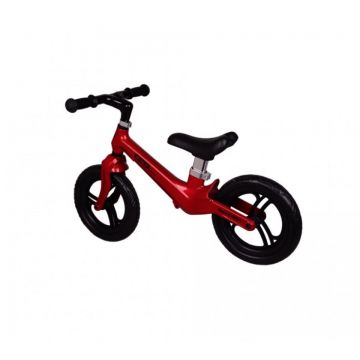 Bicicleta pentru copii Race Max Rosu fara pedale cu cadru din magneziu Bicicleta pentru copii Race Max Rosu fara pedale cu cadru din magneziu