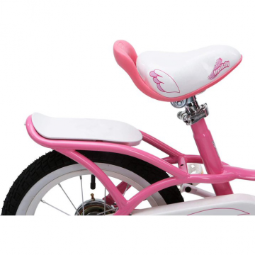 Bicicleta pentru copii Royal Baby Little Swan Roz 14 inch, Frana fataspate V-Brake, Roti Ajutatoare, 3-5 ani Bicicleta pentru copii Royal Baby Little Swan Roz 14 inch, Frana fataspate V-Brake, Roti Ajutatoare, 3-5 ani