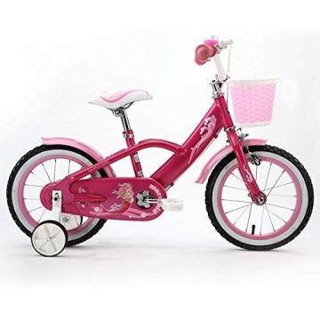 Bicicleta pentru copii Royal Baby Mermaid Roz cu roti ajutatoare, varsta 5-7 ani, roti 18 inch, cadru din otel, ghidon reglabil, cosulet, greutate suportata 60 Kg Bicicleta pentru copii Royal Baby Mermaid Roz cu roti ajutatoare, varsta 5-7 ani, roti 18 inch, cadru din otel, ghidon reglabil, cosulet, greutate suportata 60 Kg