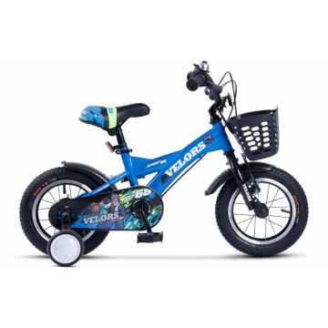 Bicicleta pentru copii Velors V1401A albastru, roti 14 inch, varsta 3-5 ani, inaltime utilizator 90-105 cm, greutate suportata 80 kg Bicicleta pentru copii Velors V1401A albastru, roti 14 inch, varsta 3-5 ani, inaltime utilizator 90-105 cm, greutate suportata 80 kg