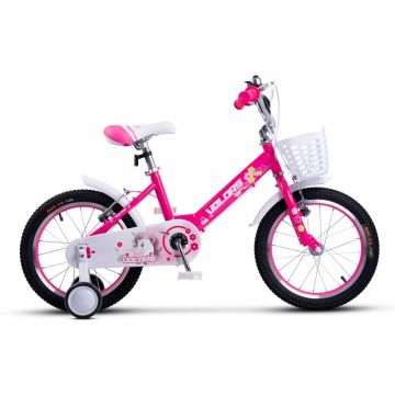Bicicleta pentru copii Velors V1802A Fucsia, roti 18 inch, varsta 5-7 ani, inaltime utilizator 110-125 cm, greutate suportata 80 kg Bicicleta pentru copii Velors V1802A Fucsia, roti 18 inch, varsta 5-7 ani, inaltime utilizator 110-125 cm, greutate suportata 80 kg