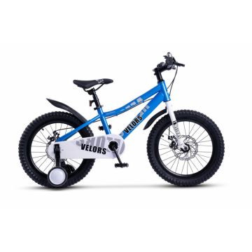 Bicicleta pentru copii Velors V18345A Albastru, roti 18 inch, 5-7 ani, greutate suportata 80 kg, inaltime utilizator 110-125 cm Bicicleta pentru copii Velors V18345A Albastru, roti 18 inch, 5-7 ani, greutate suportata 80 kg, inaltime utilizator 110-125 cm