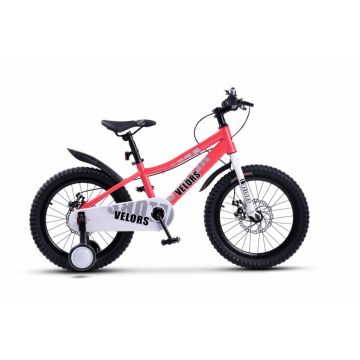Bicicleta pentru copii Velors V18345A Roz, roti 18 inch, 5-7 ani, greutate suportata 80 kg, inaltime utilizator 110-125 cm Bicicleta pentru copii Velors V18345A Roz, roti 18 inch, 5-7 ani, greutate suportata 80 kg, inaltime utilizator 110-125 cm