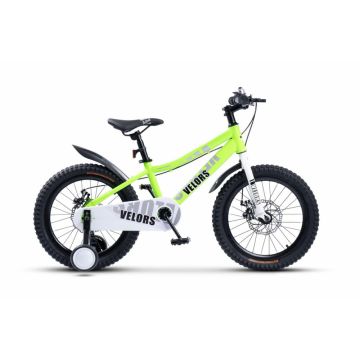 Bicicleta pentru copii Velors V18345A Verde, roti 18 inch, 5-7 ani, greutate suportata 80 kg, inaltime utilizator 110-125 cm Bicicleta pentru copii Velors V18345A Verde, roti 18 inch, 5-7 ani, greutate suportata 80 kg, inaltime utilizator 110-125 cm